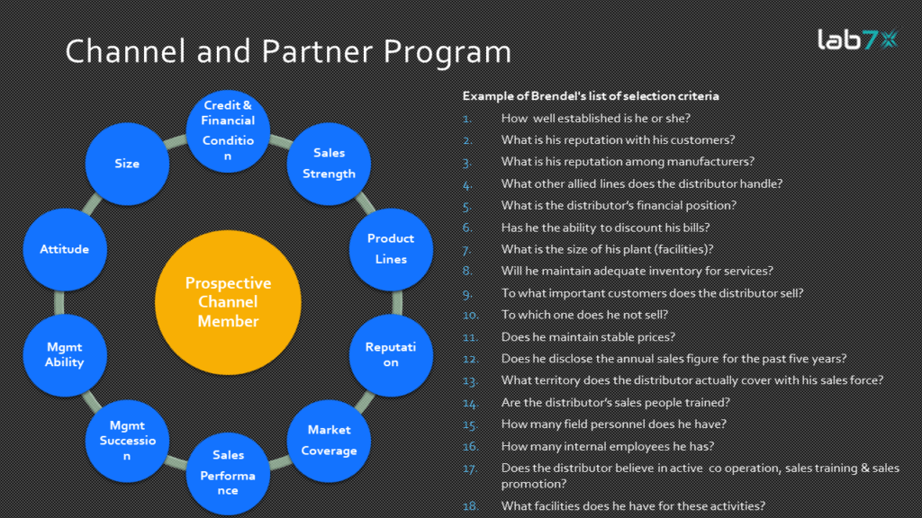 Channel and Partner Program